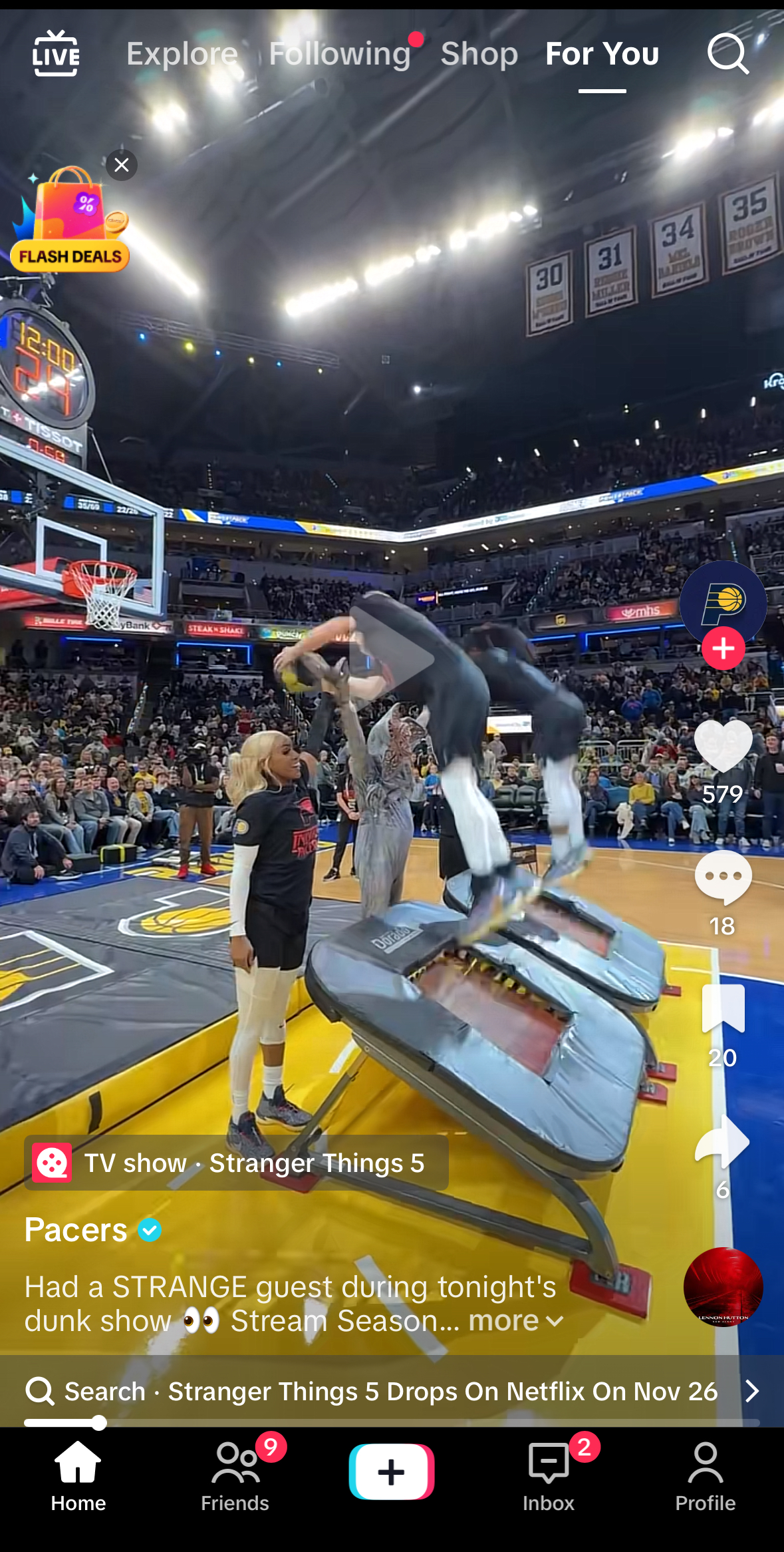 Indiana Pacers - Tik Tok Post 1